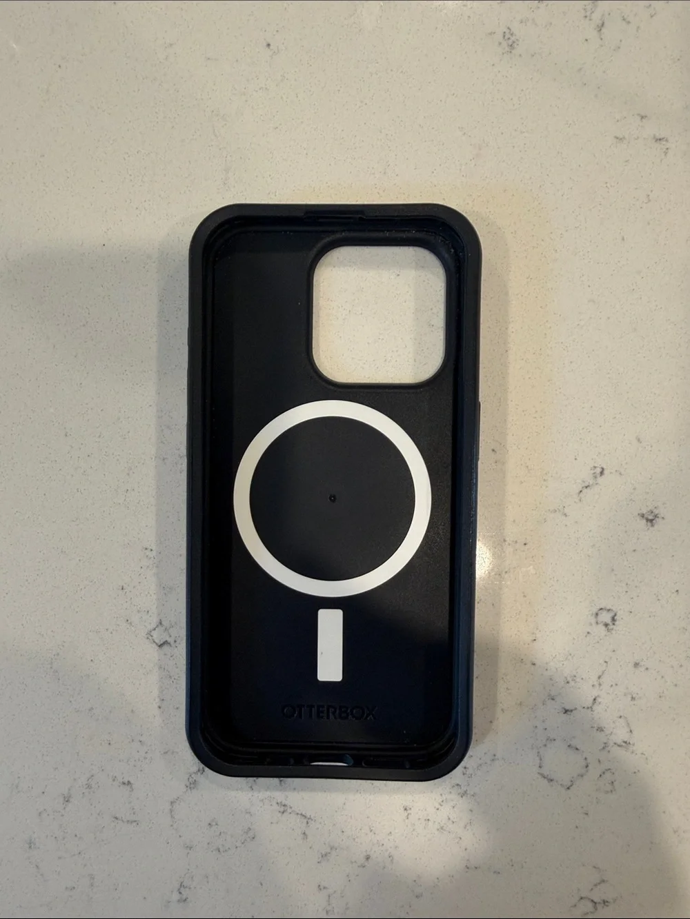 OtterBox iPhone 15 Pro Case with White MagSafe Ring